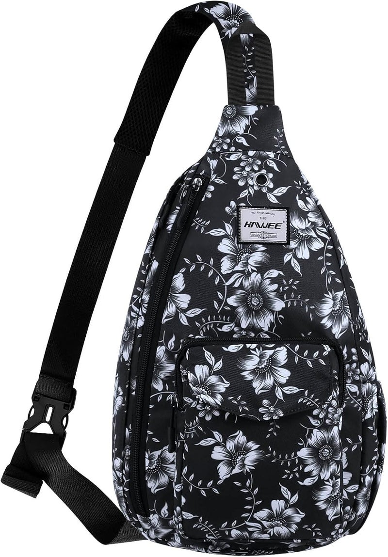 HAWEE Backpack Sling for Women Anti-Water Crossbody Bag Inclined Adjustable Pack | Casual, Adjustable Strap, Water Repellent, for Travel/Sport - Image 1